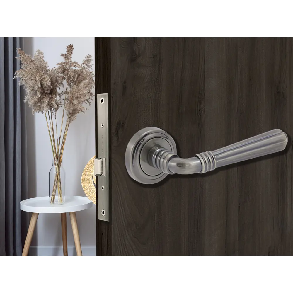 Дверные ручки Palladium Brissac, без запирания, цвет бронза STLM-2166219 - Вид №3