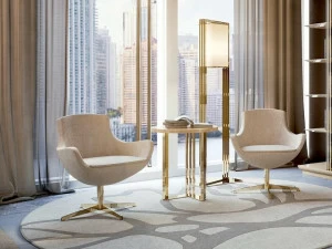 Bizzotto Кресло из ткани с 4 спицами Symphony - infinity