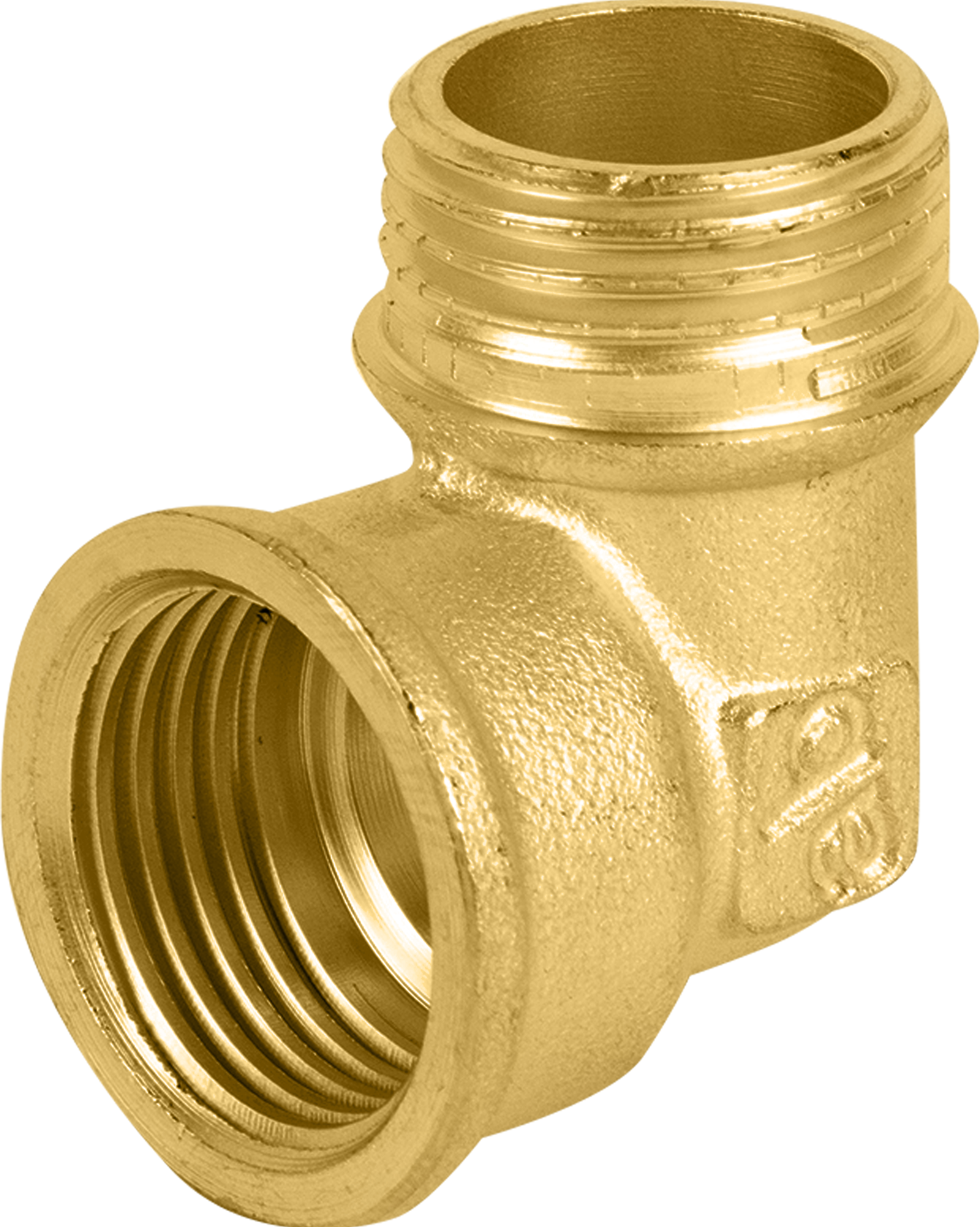 Угловой фитинг Santreyd 1/2" латунный для трубопроводов 82275354 STLM-0023771