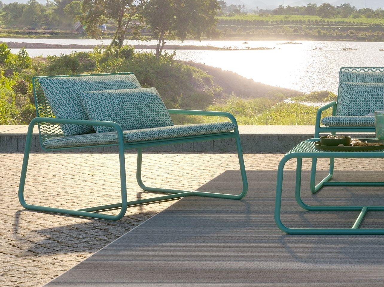 Металлический садовый стул с подлокотниками MEMEDESIGN Лолита ARCH-00027378 - Вид №1