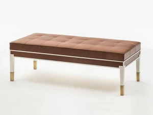 OAK Мягкая кожаная скамейка Milano collection Sc5044