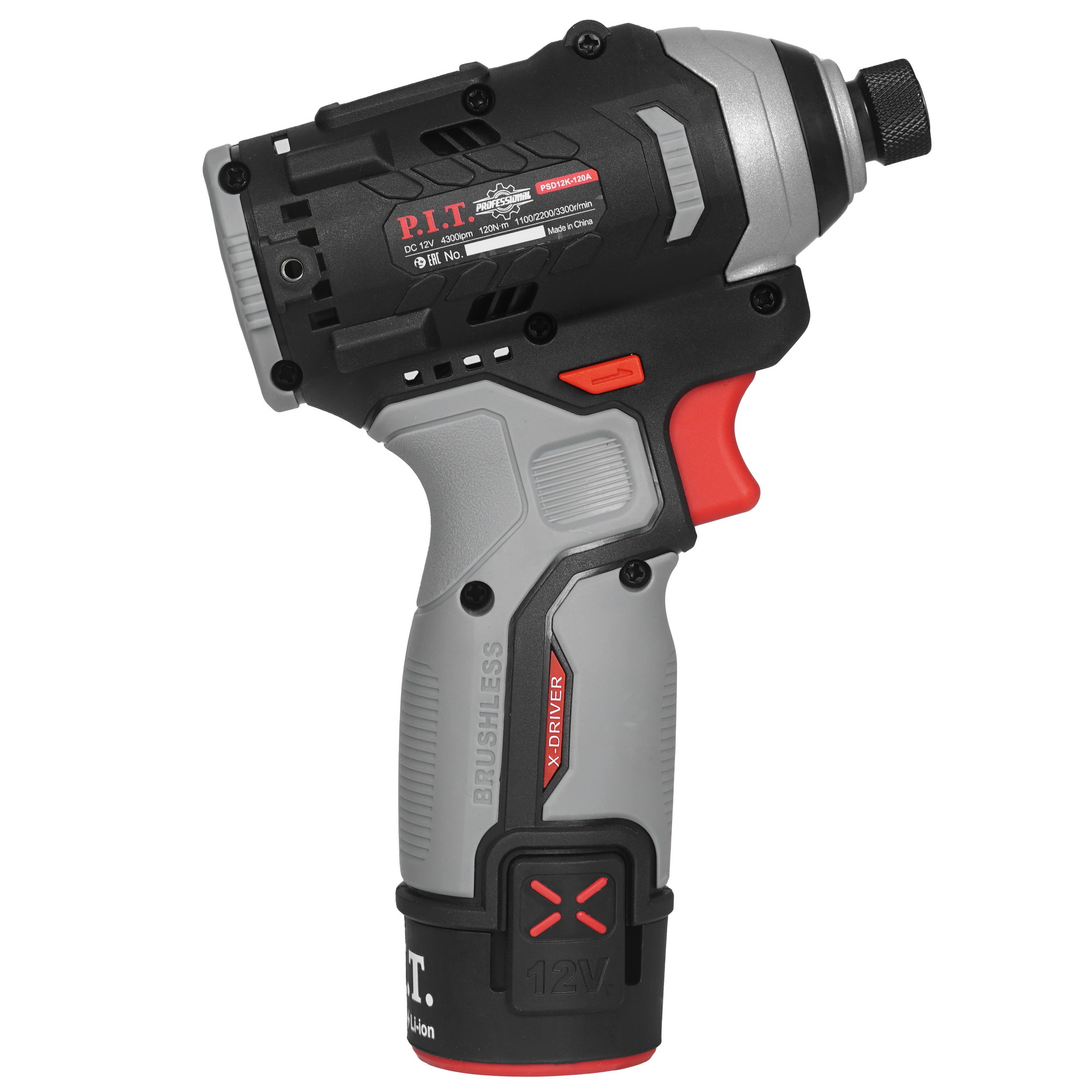 Винтоверт P.I.T. PSD12K-120A/2 OnePower 12V 5604937 PIT STDN-0150083 - Вид №2