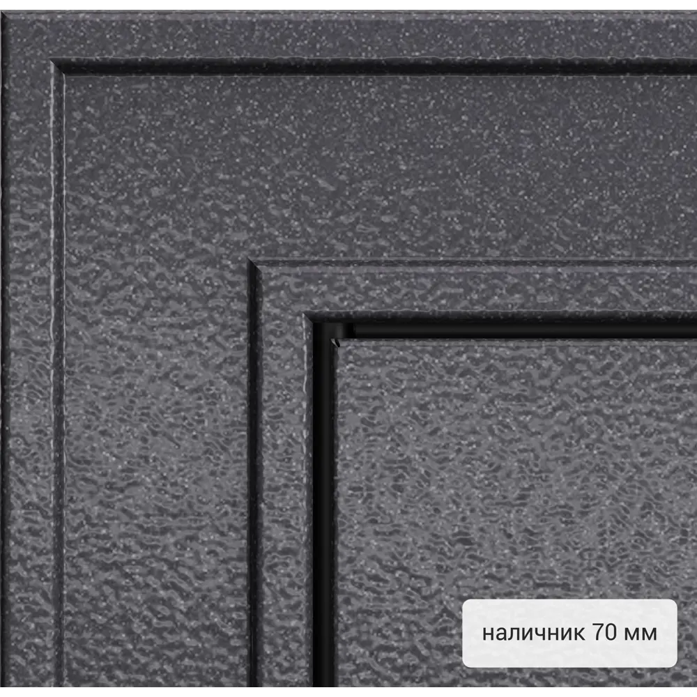 Дверь входная металлическая Берн 2 960 мм левая цвет белое дерево TOREX STLM-2044846 - Вид №3