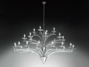 Metal Lux Люстра из стекла с трафаретной печатью Icaro 197.128-198.128