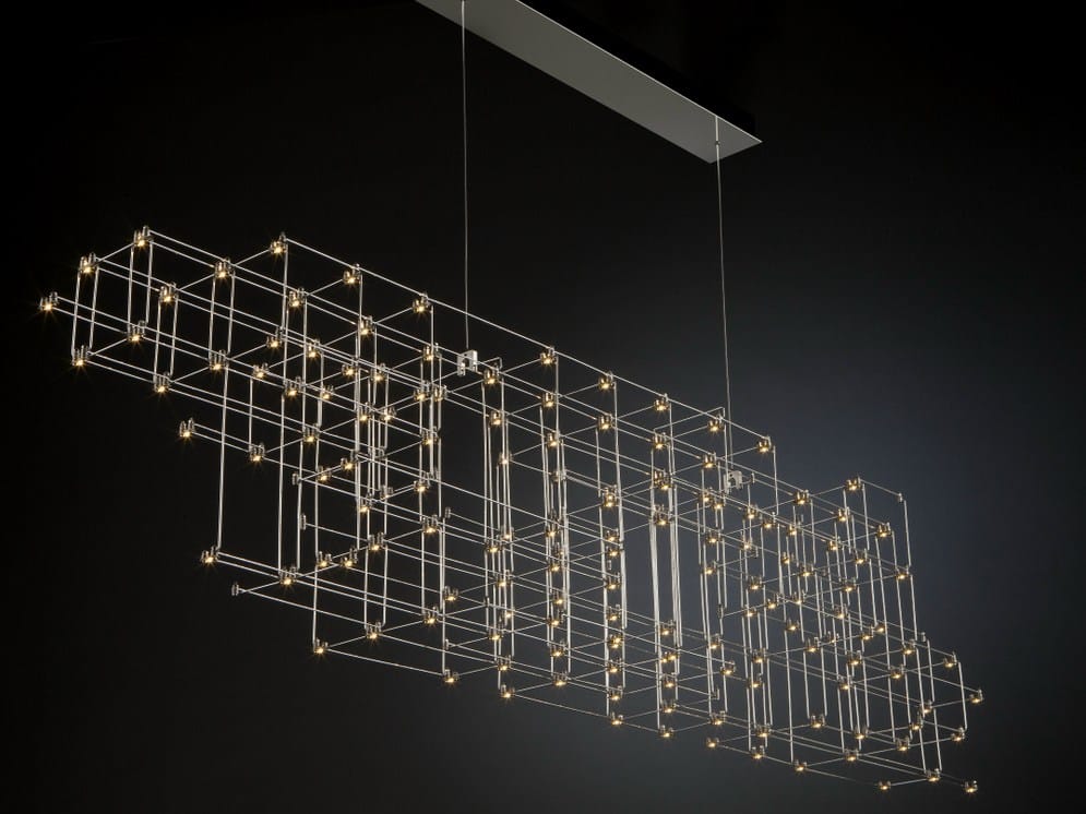 Подвесной светильник из никеля Quasar ARCH-00023462 - Вид №1