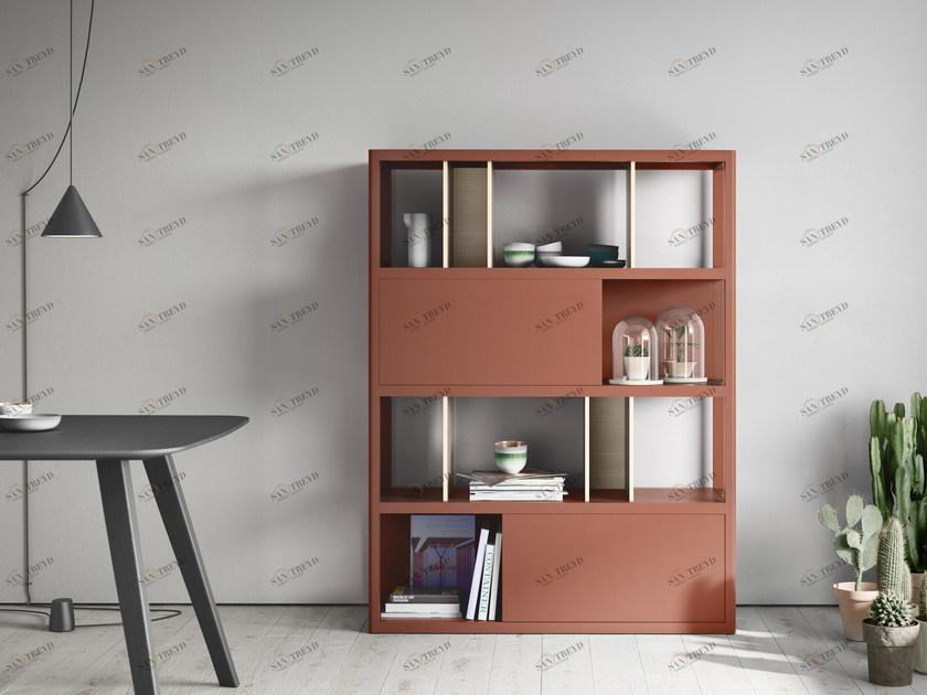 TREKU Самонесущий книжный шкаф из массива дерева Kai sun-id-1510808