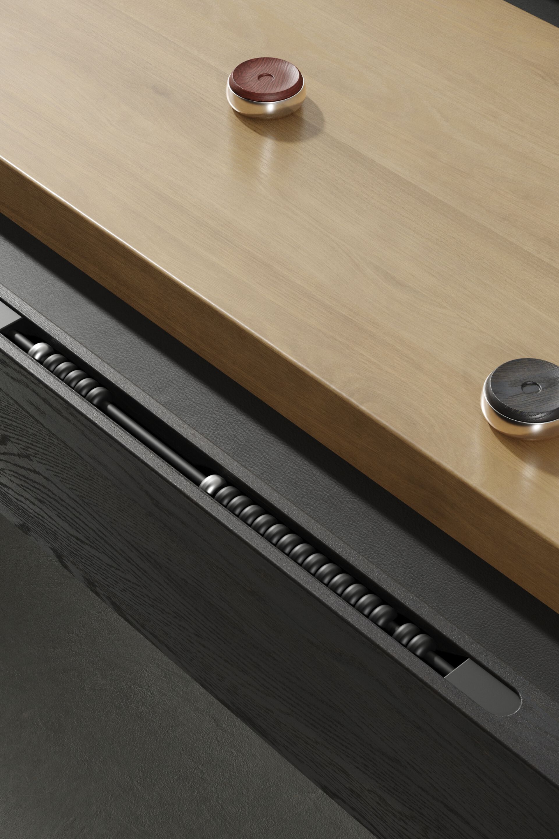 Деревянный прямоугольный стол для Шаффлборда District Eight Dinh ARCH-00032914 - Вид №14