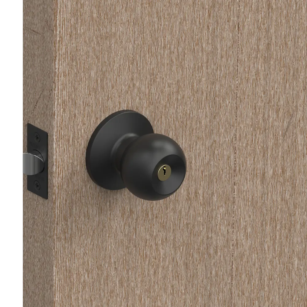 Ручка-защелка Fuaro 672/BL BL-E с ключами и фиксатором, цвет черный STLM-2046664 - Вид №8