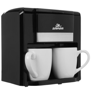9230316 Кофеварка капельная Добрыня DO-3604 черный