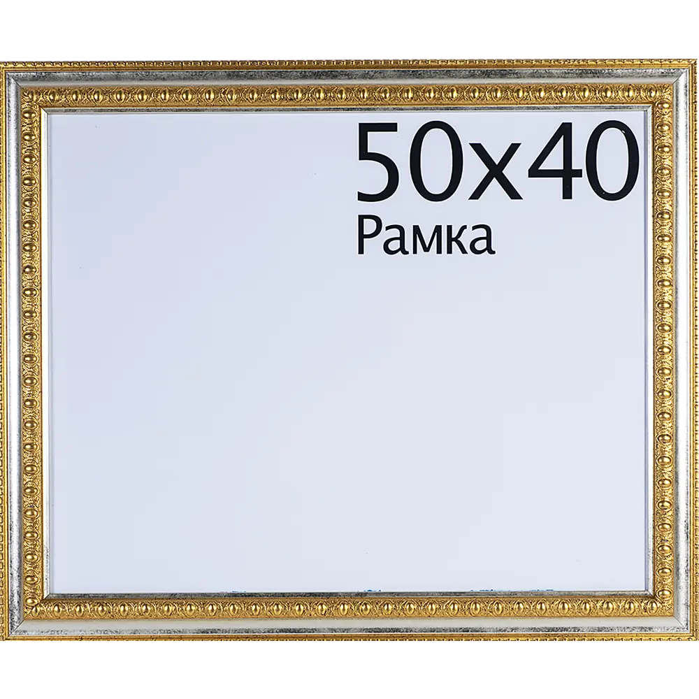 Рамка Charlotta 40x50 см пластик цвет золото 11911723 STLM-2160984 Santreyd 