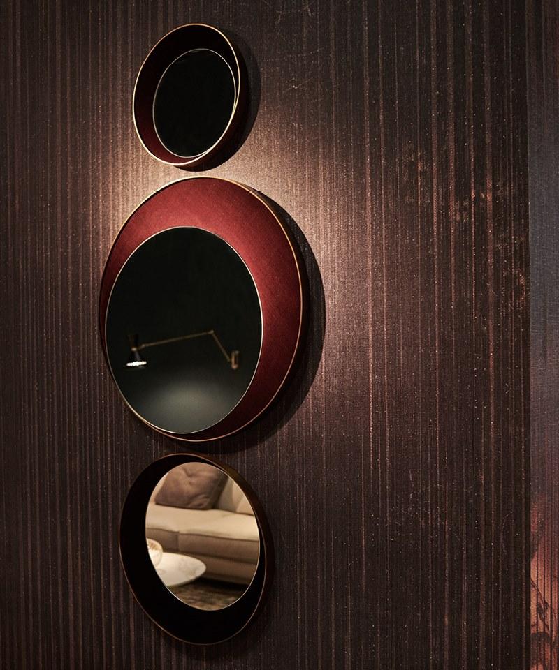 Borzalino Круглое настенное зеркало sun-id-1434576 - Вид №5