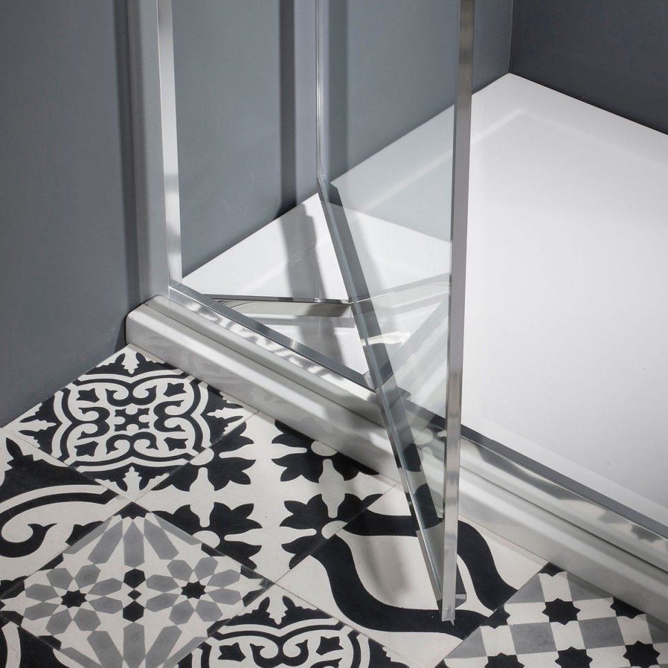 Дверь в нишу Infold 1000mm Britton Burlington EIDSC1000  - Вид №3