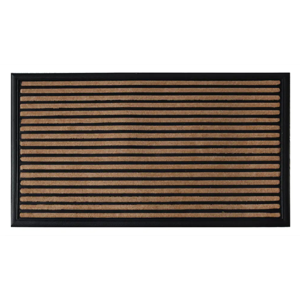 Коврик грязезащитный полиэстер Bali A4 45x75 см цвет бежевый Santreyd STLM-2132953