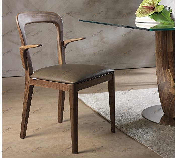 Pacini & Cappellini Мягкое кресло с открытой спинкой  5464.1 