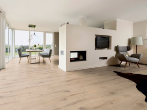 Пол из древесного волокна