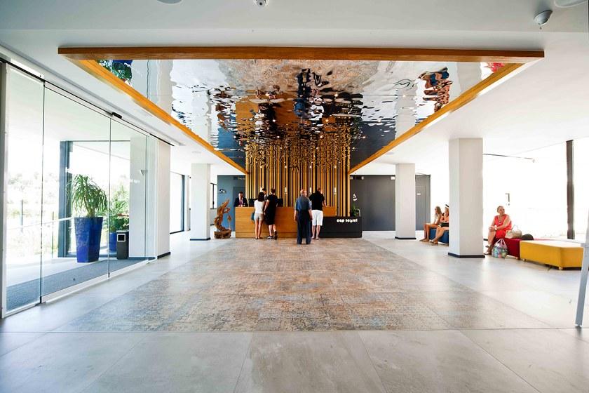 Aparici Настенная / напольная плитка из керамогранита с эффектом ткани Carpet sun-id-1495417 - Вид №4