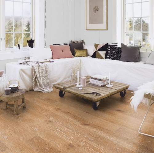 Массивная доска Boen Solid Plank Stonewed Old Grey 162 Live Natural Дуб Натур с брашью (Текстурированная) 800-2220х162 мм OGCB4KWD - Вид №7