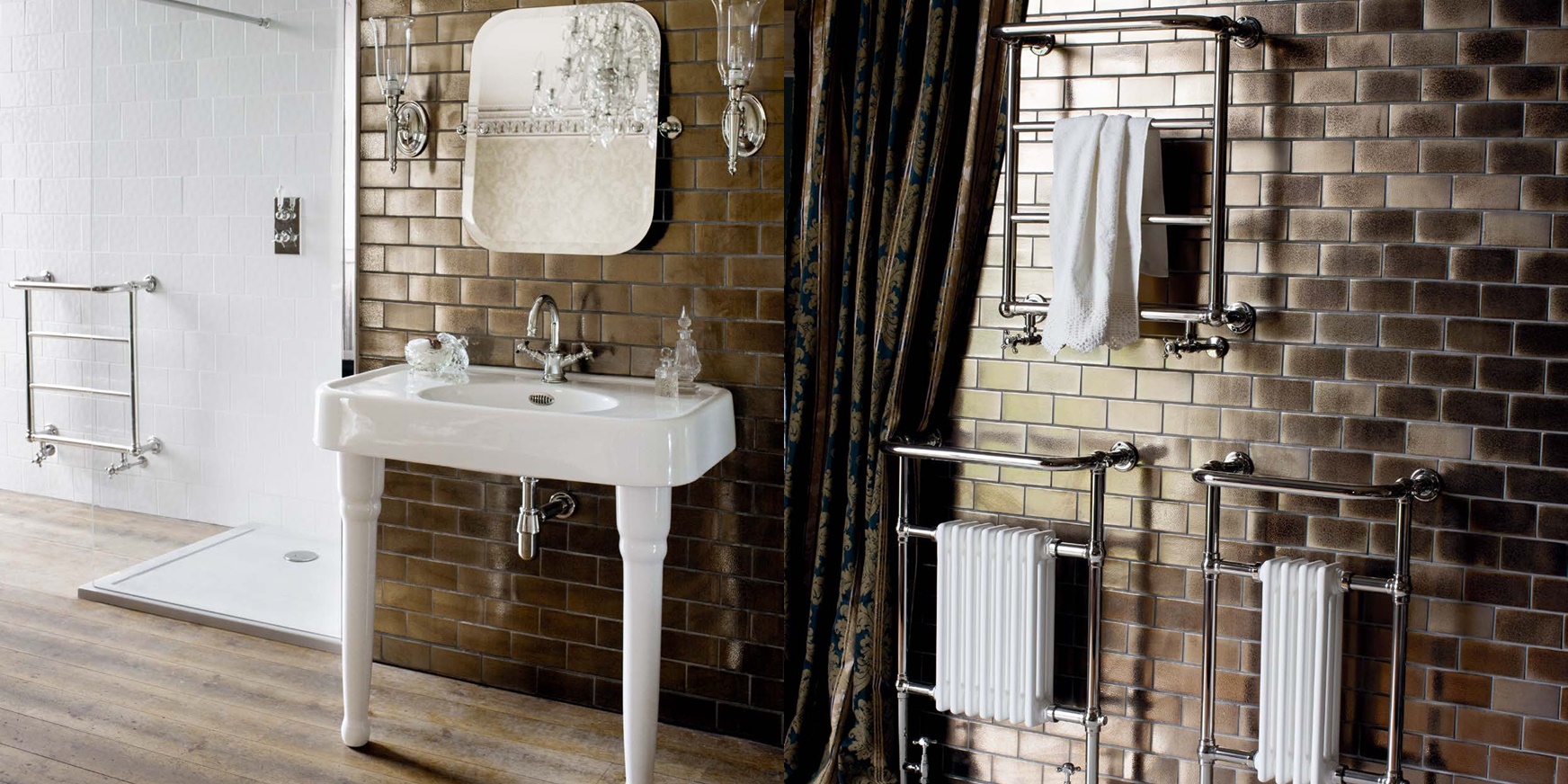 Полотенцесушитель Arcade Babble никель Полотенцесушитель BABBLE ARCR3NKL - Вид №1