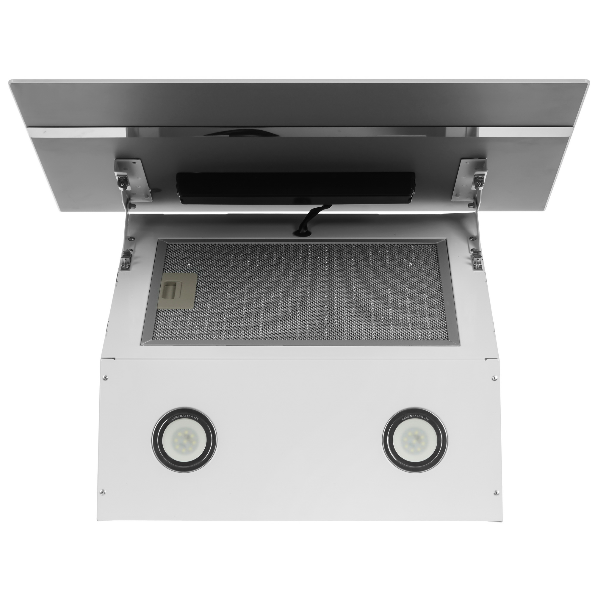 9106566 Вытяжка наклонная ELIKOR RISE WH 60 белый/белый STDN-0084195 - Вид №6