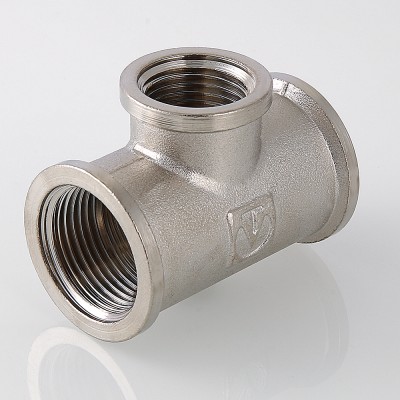 VTr.750.N.0706 Фитинг резьбовой – тройник переходной Valtec 1 1/4" х 1" х 1 1/4"  - Вид №7