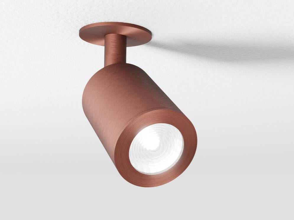 Круглый поворотный алюминиевый прожектор с утопленной розеткой Amarcords Tobe ARCH-00046325