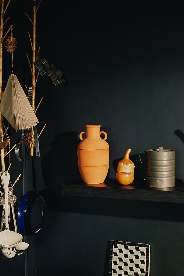 Ваза глиняная терракотовая Amforea DOIY - 00-3880720 Оранжевый  - Вид №2