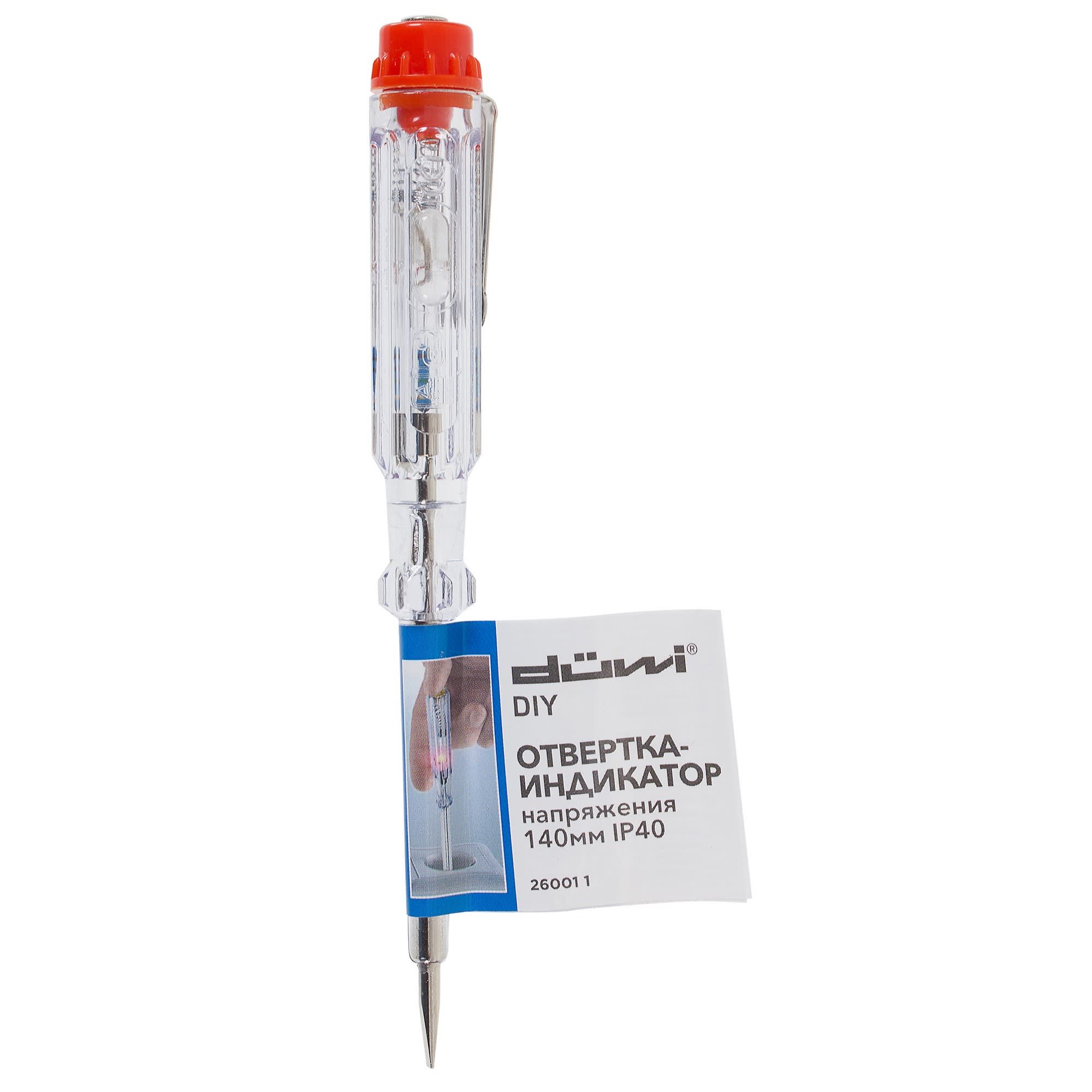 18848755 Индикаторная отвертка-пробник 135мм,DIY, duwi Santreyd STLM-0013183 - Вид №1