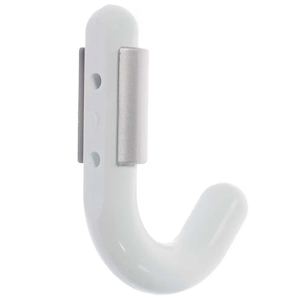 Крючок малый пластик цвет белый ЛЕВША STLM-2071491 - Вид №2