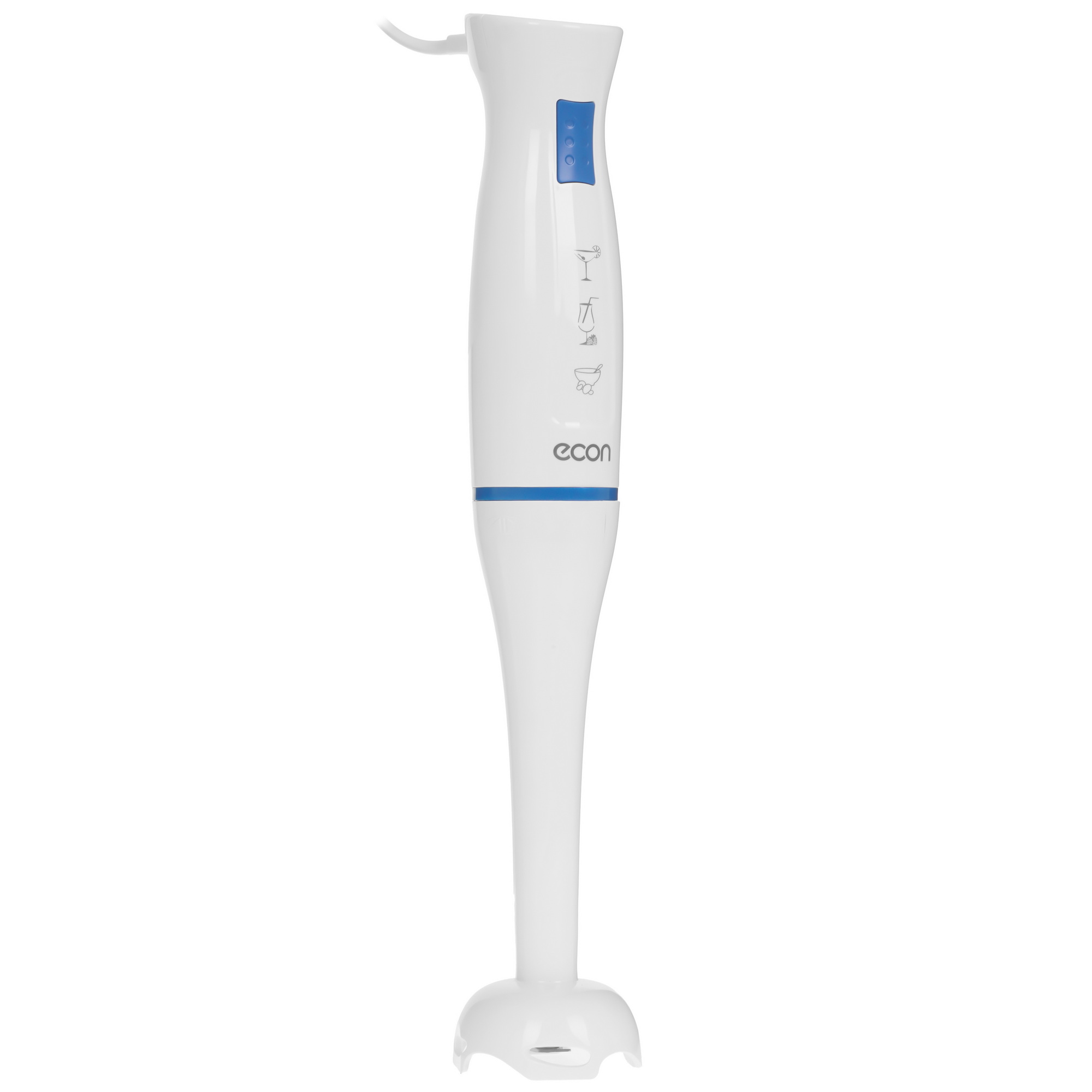 8144949 Блендер погружной ECON ECO-201HB белый STDN-0059310 - Вид №1