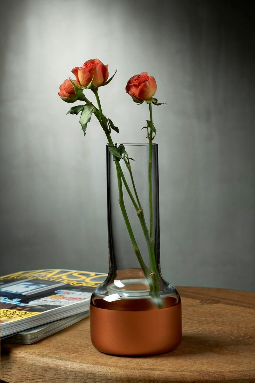 NUDE Хрустальная ваза на медном основании Contour sun-id-1477992 - Вид №1