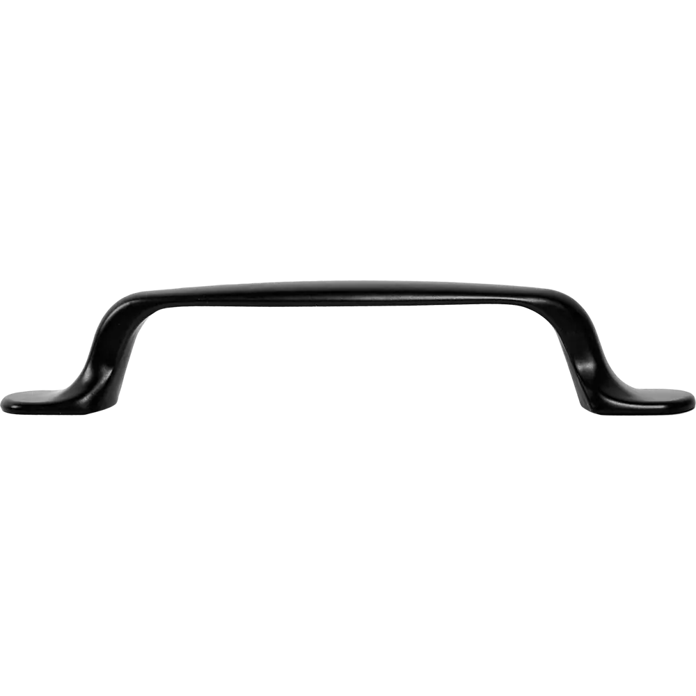 Мебельная ручка-скоба KONSENSA Камо 96 мм матовая черная STLM-2042082 - Вид №1
