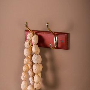 Вешалка для пальто и шапки , 220x70x50 мм, красное дерево LJPS0003 Public Steel Россия