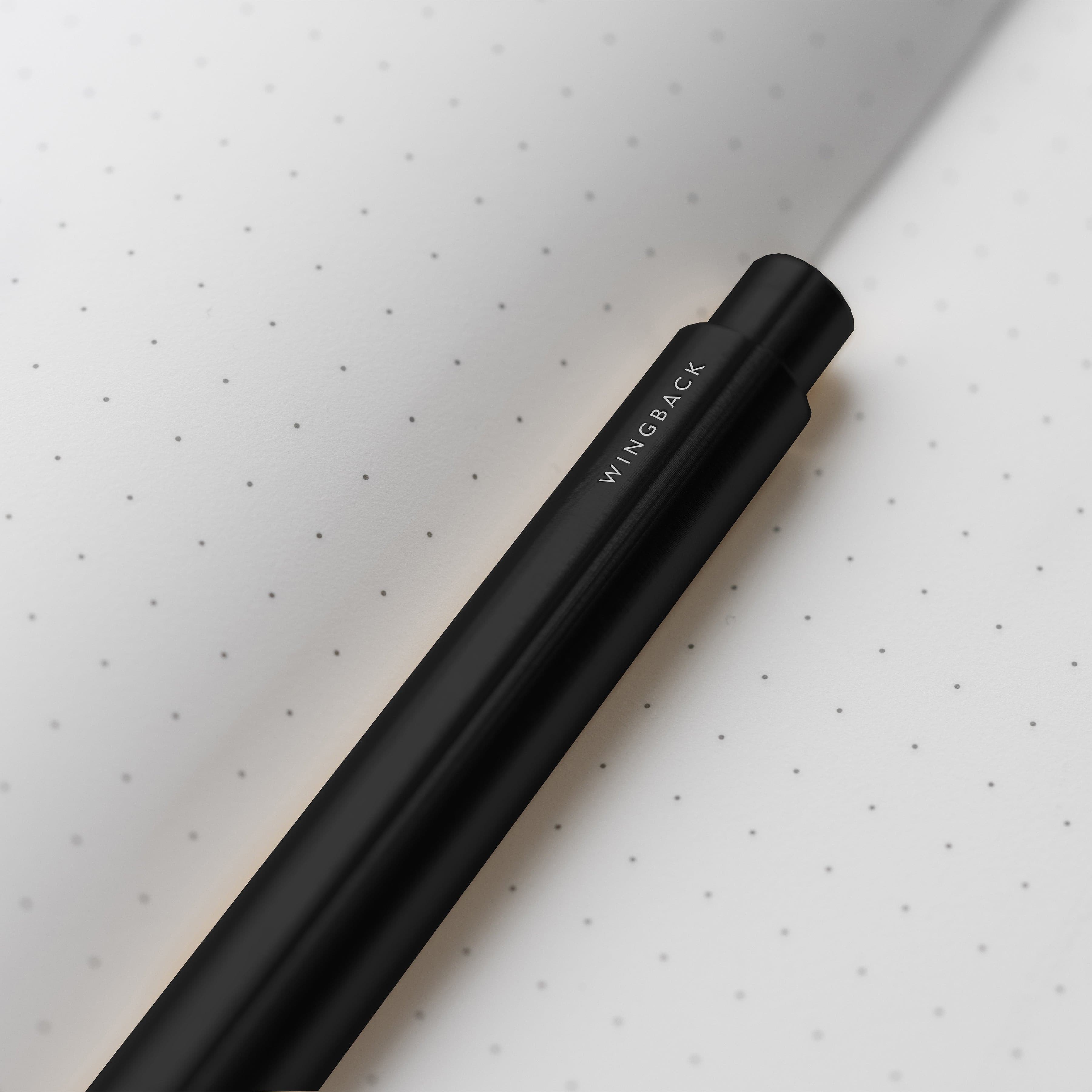 W207BST-5 Механический карандаш - черная сталь - 0,5 мм Wingback  - Вид №3