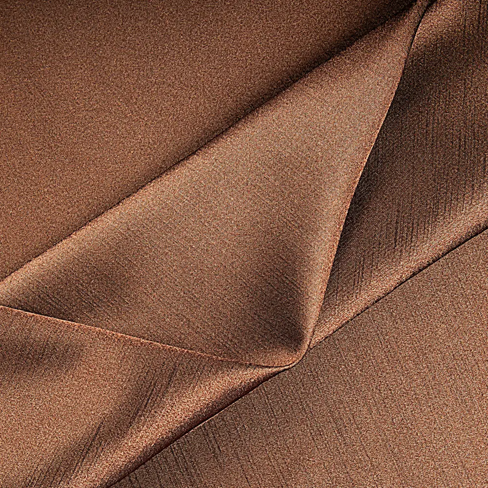 Штора на ленте «Вкус» 160x260 см однотон цвет кирпичный ТОРГОВЫЙ ДОМ ТЕКСТИЛЬ STLM-2135134 - Вид №1