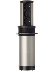 Блок электрических розеток Echo 12068 Black NAVAKO