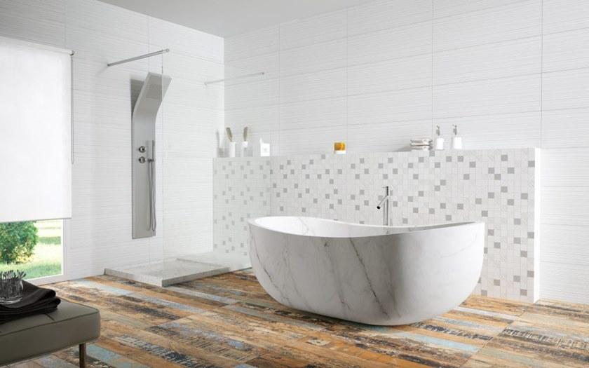 Aparici Объемная белая плитка для стен Neutral sun-id-1362298 - Вид №5