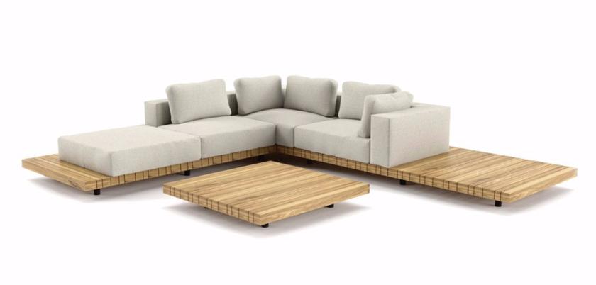 solpuri Садовый диван из тикового дерева Plateau sun-id-1434130 - Вид №3