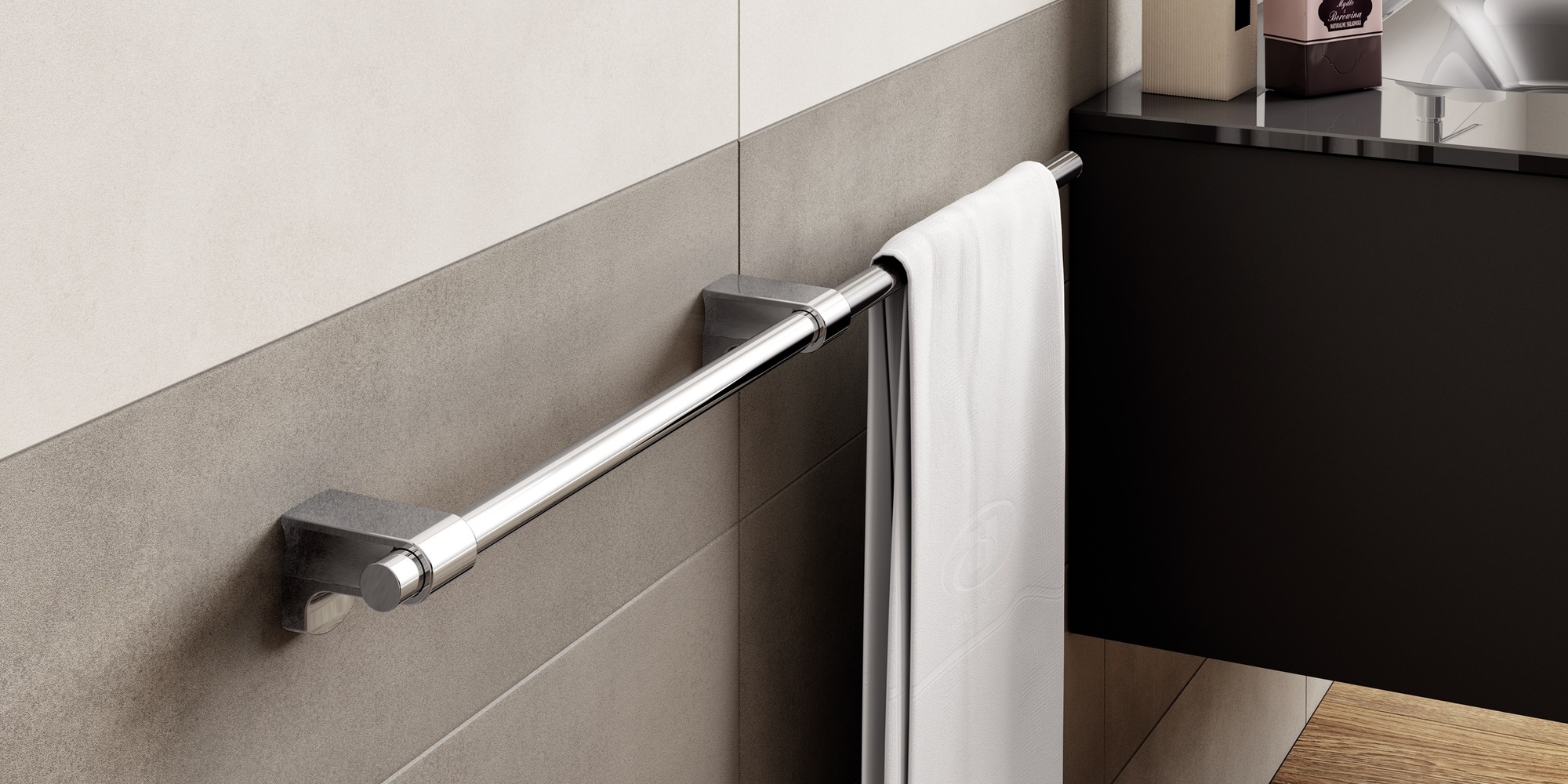 Sonia Полотенцедержатель 600 мм S1 SUIT Хром 161461 - Вид №2