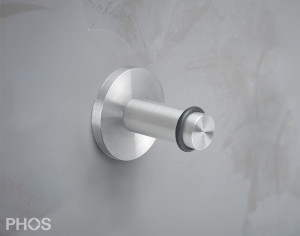 HG12-30K40 Настенный крючок ø12 мм, длина 3,6 см для приклеивания. PHOS