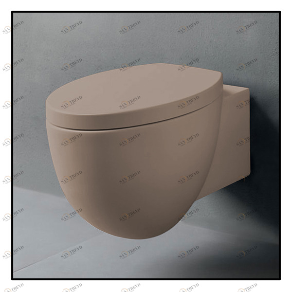 LGVSAV Подвесной унитаз настенный Бежевый Ceramica Cielo Le Giare Италия