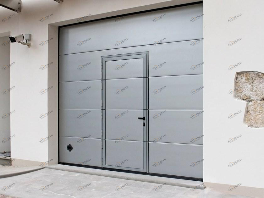 Breda Гаражные ворота с пешеходной дверью для быстрого проезда sun-id-1408544