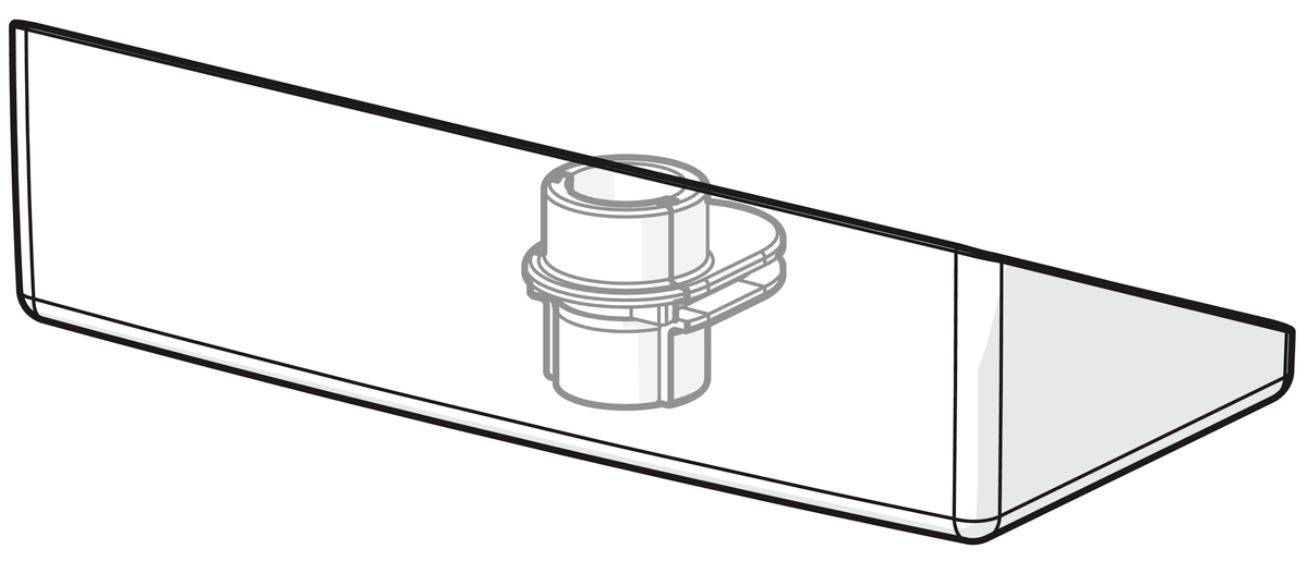 Oras 272060 Мыльница 272060 Optima Прозрачный  - Вид №2