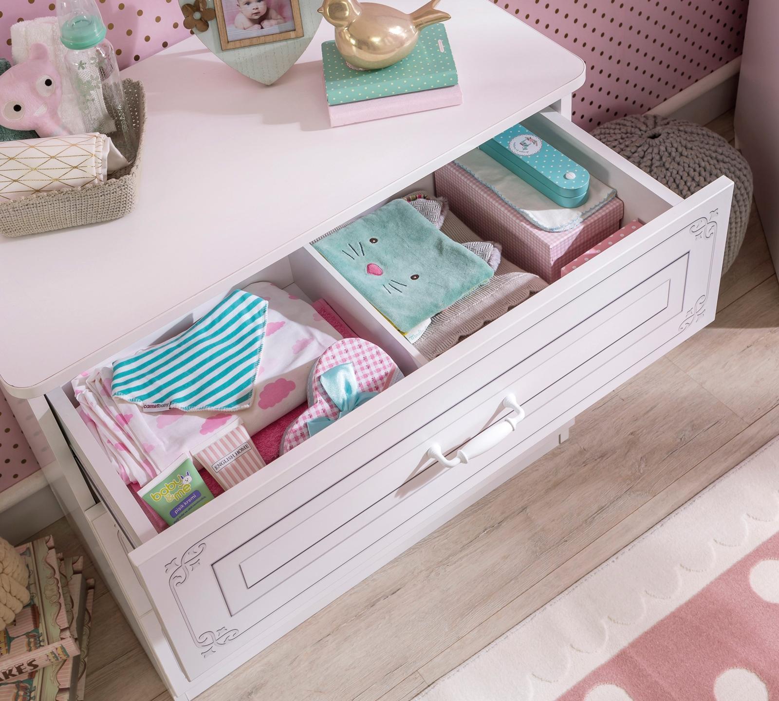 Комод с 3 ящиками белый Selena CILEK SELENA 00-3832255 Белый Santreyd - Вид №3