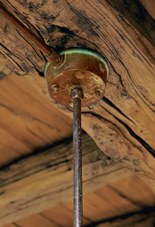 Латунный подвесной светильник Aldo Bernardi Сова ARCH-00082732 - Вид №4