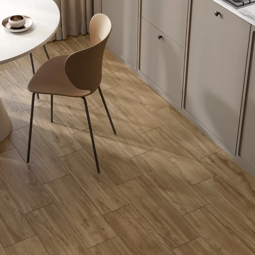 Глазурованный керамогранит KREAFORTA Forest 20x60 см цвет бежевый 1.2 м² STLM-2180278