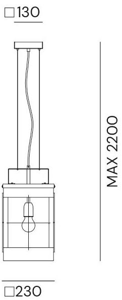 Il Fanale Подвесной светильник для улицы из латуни Lanterne 266.17.oo - Вид №1