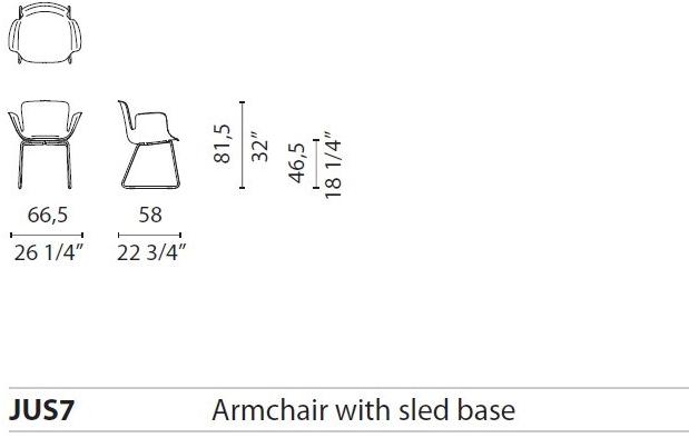 Cappellini Кресло с подлокотниками Juli sun-id-1436648 - Вид №13
