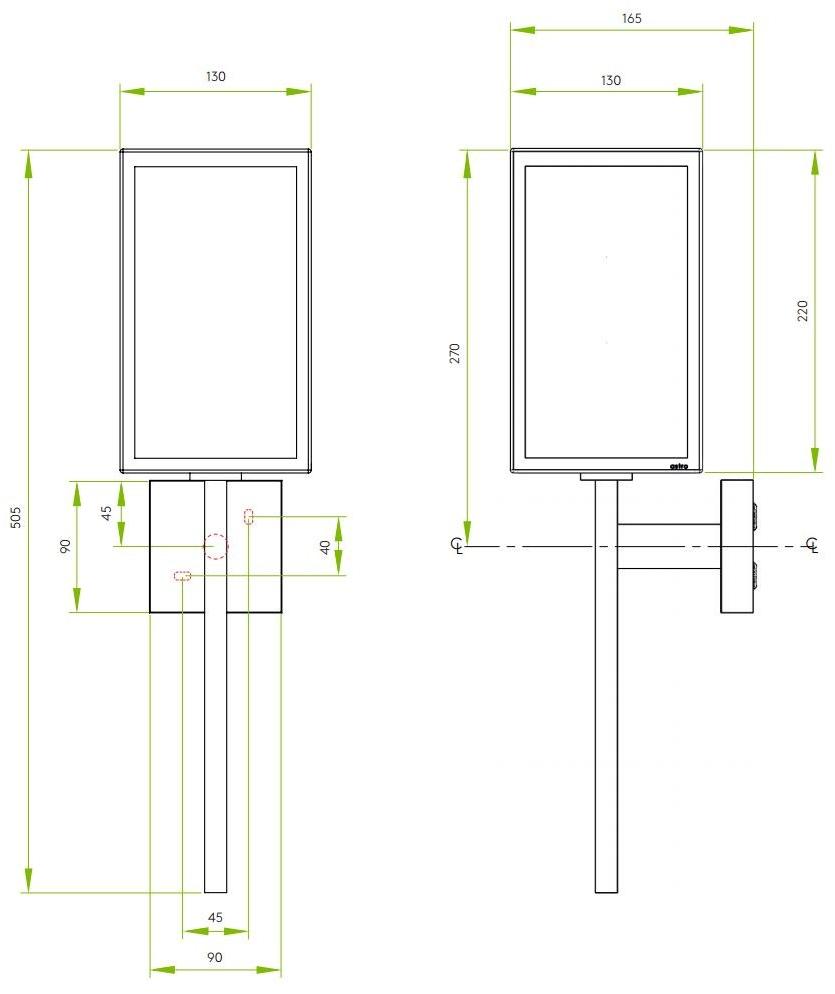 Astro Lighting Бра для наружного освещения из стали и стекла sun-id-1401846 - Вид №5