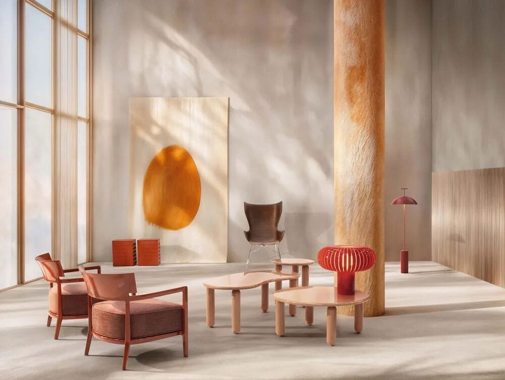 Светодиодная настольная лампа PMMA Kartell TERESA ARCH-00098262