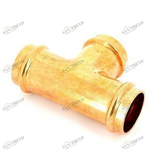 Тройник пресс 42 медный IBP P513004242042